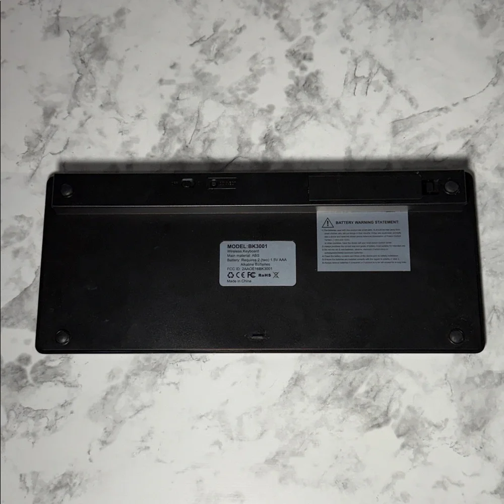 Wireless Black Keyboard
